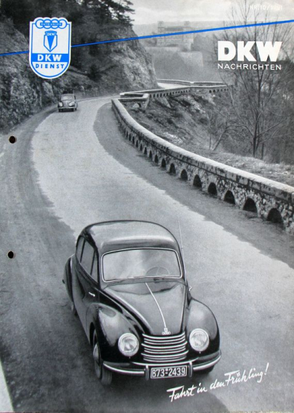 "DKW Nachrichten" DKW-Firmenmagazin 1951 (10171)